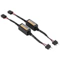 2 stk. LED Canbus Headlight Decoder Device AntiFlicker Motstander Feilfjerner for H7