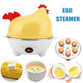 Miniatyrbilde 1 av 4: Mini Elektrisk Eggkoker til 6 Egg, Automatisk Dampkoker, Kjøkkenutstyr