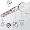 Miniatyrbilde 4 av 5: 3 Moduser Spa Ion Filter Dusjhode Høyt Trykk Vannbesparende Håndholdt Dusjdyse Premium Badro-haoyi