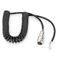 Miniatyrbillede 2 af 5: Mikrofon Adapterkabel 8 Pin til RJ45 Adapterledning Kompatibel med FT857 FT450D FT897D FT991 FT891-YM