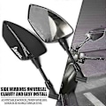 Miniatyrbild 2 av 5: För Vespa Piaggio Motorcykel Backspeglar M8/10 Skoter Tillbehör Sprint Primavera Gtv Gts Lt S Lx Lxv 50 125 250 300 Gts