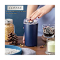 Miniatyrbilde 3 av 5: Bærbar Kvern Mini Elektrisk Kaffebønnekvern i Rustfritt Stål Urte Salt Pepper Krydderkvern E