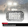 Miniatyrbillede 5 af 5: 2 stk. 12V 6 tommer planmonteret arbejdslys 26 LED super lysstærk spotlight bilforlygter