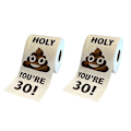 Miniatyrbild 1 av 5: 2 Rullar Rolig Toalettpapper Rulle Födelsedagspresenter För Kvinnor Män Present Toalettpapper Badrum Spratt Skämt Roligt Papper, 30