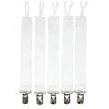 Miniatyrbilde 1 av 5: Tekstilklips for sublimering, matkvalitet, universell baby med klips, 30 stk