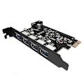 Miniatyrbillede 4 af 5: Højhastigheds Usb3.0 Pci-e Udvidelseskort 4 Pin Interface Lavt Strømforbrug Kompatibelt