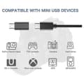 Miniatyrbillede 5 af 5: Mini USB til USB-C Adapter - 4 stk. Mini USB Han til Type C Hun Konverteringsadapter til MP3-afspillere