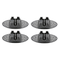 Miniatyrbilde 1 av 5: 4 stk Scooter Stativ Universal Scooter Stativ Scooter Forhjulspute Støtteblokk Passer De Fleste Store Scootere