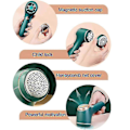 Miniatyrbillede 3 af 5: Genopladelig fnugfjerner, sweater shaver til tøj og møbler adapter eller sweater shaver der fjerner fleece fnug -C