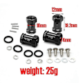 Miniatyrbilde 4 av 4: Metall Hex Hjulnavadaptere Kompatible Med Traxxas 1/16 Rc Bildeler, 4