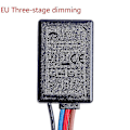 Miniatyrbillede 1 af 5: Ld-600s Indbygget 3-vejs Fingerberøringsdæmper Tænd/sluk-kontakt US EU Hfmqv