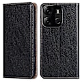Miniatyrbild 1 av 5: Kompatibelt för Tecno Spark Go 2023 4G PU Läder Ställ Plånboksfodral Magnetiskt Stötsäkert Telefonskal Black