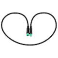 Miniatyrbilde 4 av 5: Elektrisk Sykkel Ebike 5 Pin Hann til Hann Display Skjøteledning Kontakt for Midtmotor BBS01/BBS02/