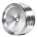 Miniatyrbild 2 av 5: 4 st/set 1,9 tums retro spegelhjulnav i metall för SCX10 -4 RC bilmodifieringstillbehör Universal Silver B