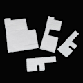 Miniatyrbillede 1 af 5: Absorber Kit til Canon G1000 G1100 G2000 G2100 G3000 G3100 G4000 G4100.