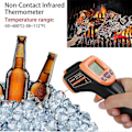 Miniatyrbild 5 av 5: Infraröd Digital Termometer Ir Industriell Lcd Temperaturpistol Laserpyrometer
