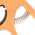 Miniatyrbild 2 av 4: Gitarr Capo Portabel Clipon Fjäder Capo Stränginstrument Spel Tuning Tillbehör (Orange)