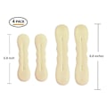 Miniatyrbild 4 av 5: Magisk Hårknutmakare 4-pack (2 Små, 2 Stora) Skumsvamp Knutformare Tillbehör Stark Flexibel Återanvändbar