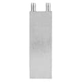Aluminium Vandkølingsblok 80X40X12mm Køler til Computer CPU Radiator
