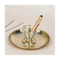 Miniatyrbild 4 av 5: 5 st Brännare, Rökelsehållare för Rökelsestickor/Spiralrökelse/Rökelsekoner, Askuppsamlare i Mässing för Mig