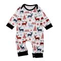 Pikkukuva 1 / 2: Hyvää joulua Perheille sopivat pyjamat Joulupukki Print Pyjama Joulu Kodin Vaatteet Aikuiset Miehet Naiset Lapset Baby Baby 2XL