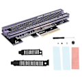 Pikkukuva 3 / 5: M.2 - Pci-E4.0 -sovitinkortti Nvme SSD-laajennuskortti Pciex1 - M2