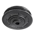 Miniatyrbillede 3 af 5: 4 stk. Universal 70 mm Diameter Slidstærk Leje Trisse Hjul Kabel Gymnastikdel - Fremragende