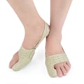 Miniatyrbild 5 av 5: 3 st Andningsbar Hallux Valgus Bunion Korrigerare Stortå Separator Fotkorrigeringsverktyg L (4045)