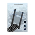 Pikkukuva 3 / 5: Ax1800m Usb Wifi -sovitin PC:lle, Usb 3.0 Wifi -dongle, 2.4g/5g Dual Band langaton sovitin pöytäkoneelle