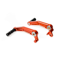 Miniatyrbillede 4 af 4: Par CNC Billet Fodbremsepedal Gearskiftearm Til Rc 125 200 390 2011-2016 (haoyi)