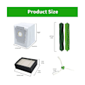 Miniatyrbilde 4 av 5: Kompatibel for I7+ J7 Plus J7+ I3 Plus I3+ I4 I4+ I6 I6+ I8 I8+ E5 E6 E7