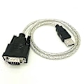Miniatyrbilde 4 av 5: RJ45 Nettverkskabel Seriell kabel Rj45 til DB9 og RS232 til USB (2 i 1) CAT5 Ethernet-adapter LAN Con