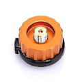 Miniatyrbillede 1 af 3: Udendørs Camping Klatrebrænder Adapter Split Brænder Konverter (1 Stykke - Orange)