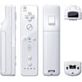 Miniatyrbild 5 av 5: Ersättnings Wii-handkontroll 2-pack, Wii Remote Controller, med silikonskal och handledsrem, Fjärrkontroll för Wii/Wii U, Vit-Bra