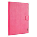 Pikkukuva 5 / 5: HANMAN Mill -sarjan yhteensopiva iPad Pro 11-tuumaiselle (2018) / (2020) / (2021) / iPad Air (2020) / (2022) -laitteelle, iskunkestävä PU-nahkainen tablettikotelo Pink