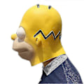 Miniatyrbillede 4 af 5: Simpson Maske Halloween Latex Maske