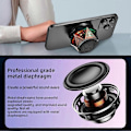 Pikkukuva 3 / 5: Magneettinen Bluetooth-kaiutin Mini Sound Box RGB-valaistusnäytös Puhelinpidike