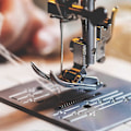 Miniatyrbillede 5 af 5: 2-delt symaskinefod lige stingfod universal universal zigzagfod