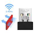 Miniatyrbilde 2 av 5: Trådløs WiFi 6 Adapter AX286 802.11Ax 2.4GHz Driverfri USB Nettverkskort For Win7/10/11 Datamaskin