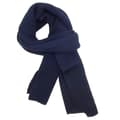 Varm höst- och vinterscarf, unisex enfärgad vinterhalsduk i stickat garn