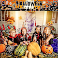 Pikkukuva 4 / 5: Haussikyltti - Onnellinen Halloween - Oranssi ja Musta Koriste
