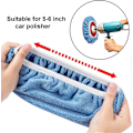 Miniatyrbillede 3 af 4: 20 Stykker Orbital Bilpoleringsmaskine Pad Bonnet Mikrofiber Max Baxer Bonnet