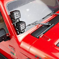 Pikkukuva 4 / 5: Muokatut ajovalot, kohdevalot, auton kattovalot, puskurivalot AXIAL SCX10 TRX4 TRX6 1/10 RC Crawler -autoon, C Musta