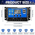 Miniatyrbillede 2 af 5: 2 stk. 30a Solcelle Batteri Controller 12v/24v Solpanel Ladecontroller Jord Solpanel Kontrol