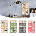Miniatyrbillede 5 af 5: Sød Ugle Dør Garderobe Vægophæng Multi-lomme Opbevaringspose Container Organizer Q