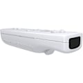 Miniatyrbild 3 av 5: Ersättnings Wii-handkontroll 2-pack, Wii Remote Controller, med silikonskal och handledsrem, Fjärrkontroll för Wii/Wii U, Vit-Bra