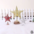Miniatyrbillede 3 af 5: Julepynt til stuen, skrivebord, stjerne dekoration (15cm, Guld) 1 stk. bd