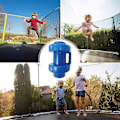 Miniatyrbillede 5 af 5: 12 stk. Trampolin Dæksler 25 mm, Trampolin End Caps Til Fastgørelse Af Sikkerhedsnettet Til Netstolper