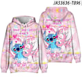 Pikkukuva 1 / 3: Lapset Pojat Tytöt Lilo & Stitch -huppari pitkähihainen huppari Topit Lahjat style 9 140