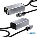 Pikkukuva 1 / 5: 8-nastainen RJ45-adapteri Ethernet-adapteri Pd20w Lataus Ulkoinen 100mbps Verkkokortti Plug-and-play F